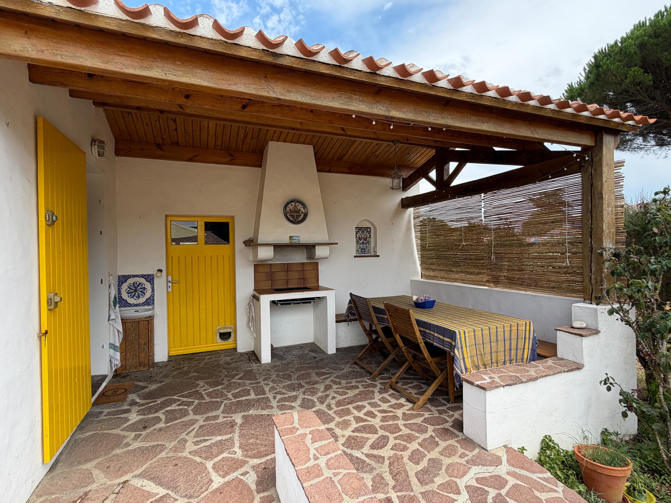 Patio mit Grillbereich